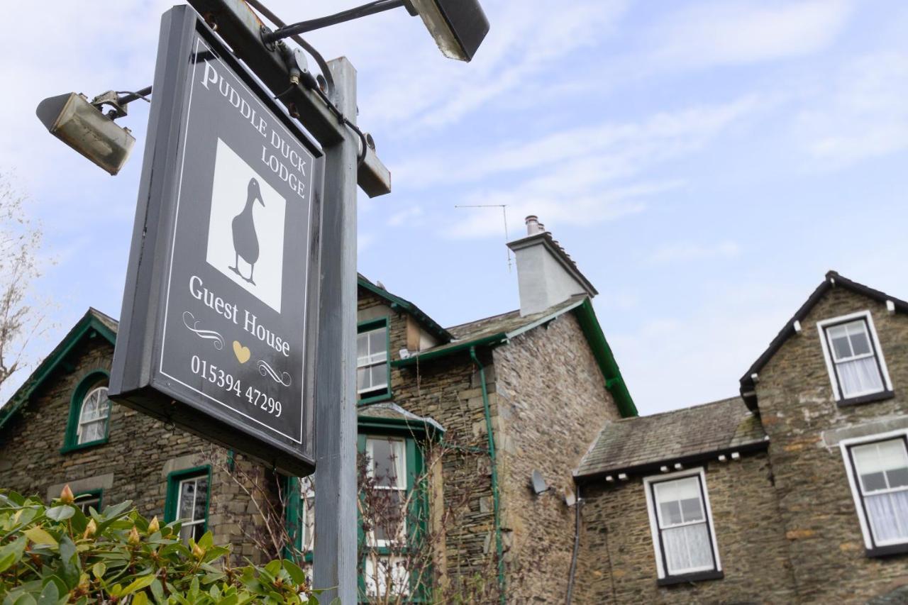 Puddle Duck Lodge - Adults Only Bowness-on-Windermere Eksteriør bilde